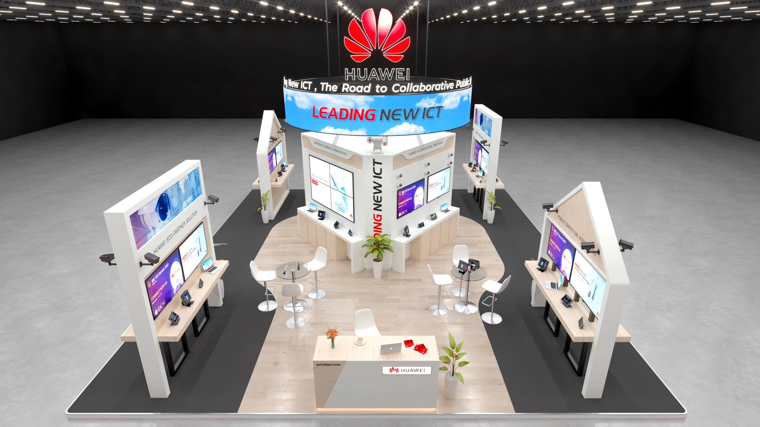 Stand Huawei - ASEC 2019 _3D 01